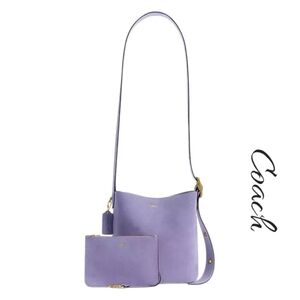NWT Coach Bleeker 21 Lavender Crossbody Bag